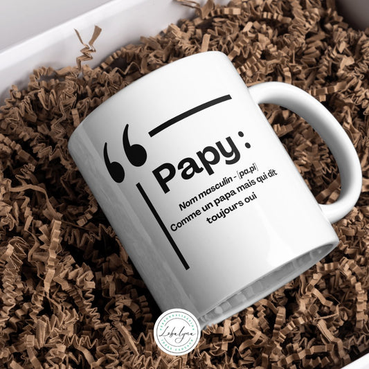 Mug " Définition de Papy "